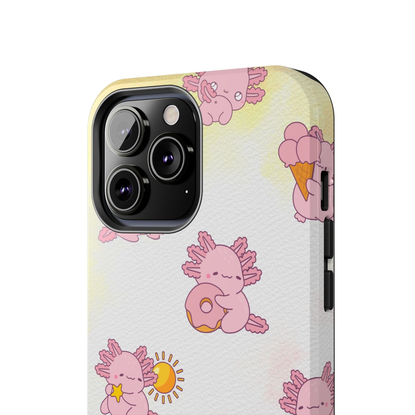 "Cute Pink Axolotl" - Case