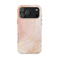 Rose Gold Marble Phone Case — Tough Protective Phone Case