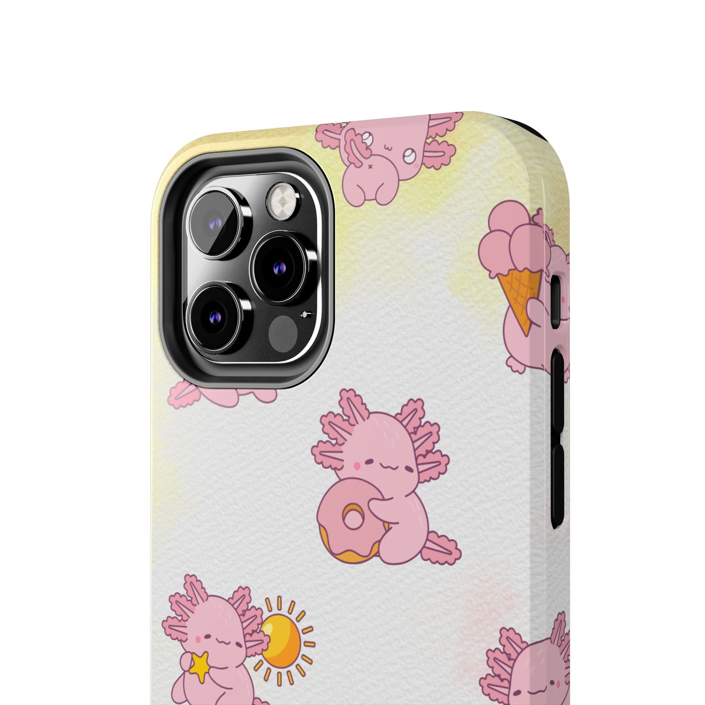 "Cute Pink Axolotl" - Case