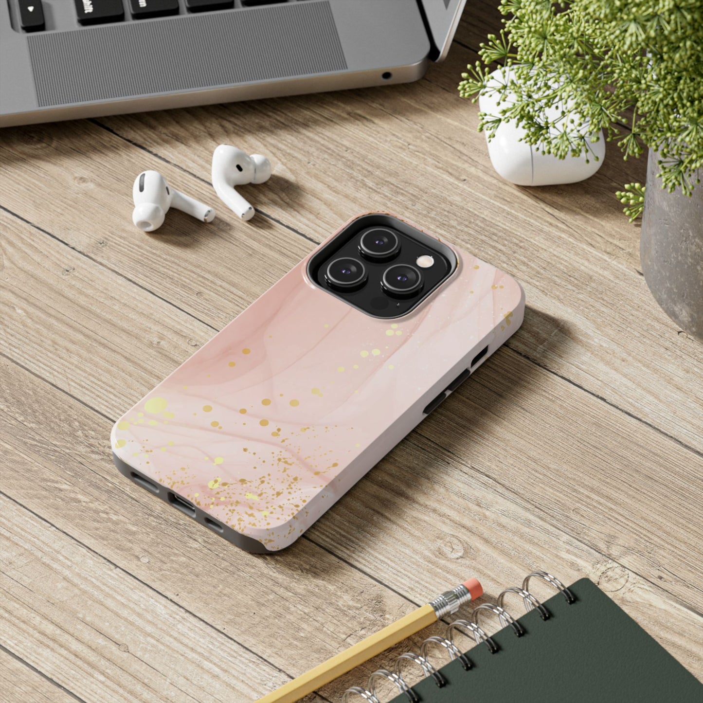 "Rose Gold Marble" - Case
