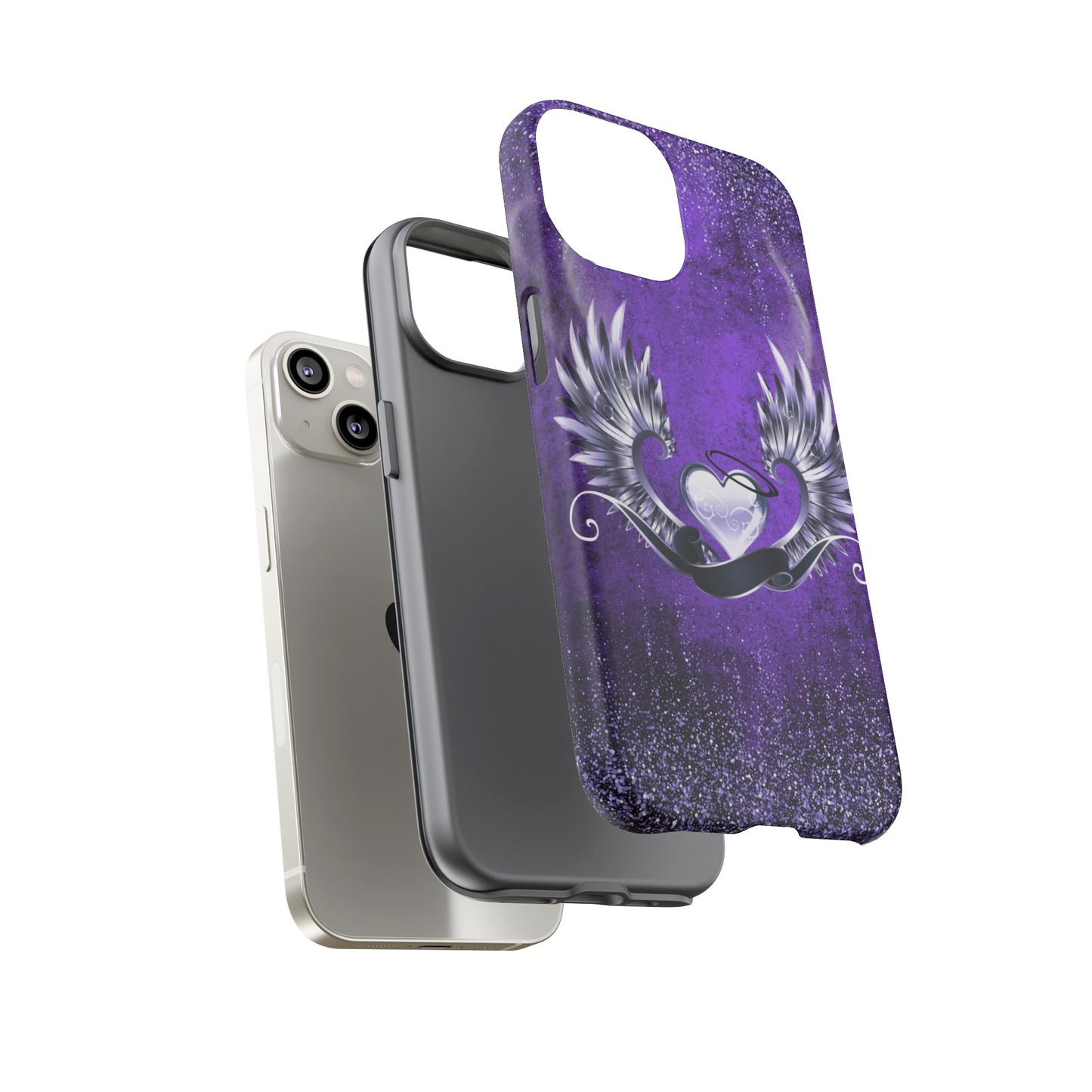 "Winged Heart" Phone Case