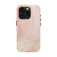 Rose Gold Marble Phone Case — Tough Protective Phone Case