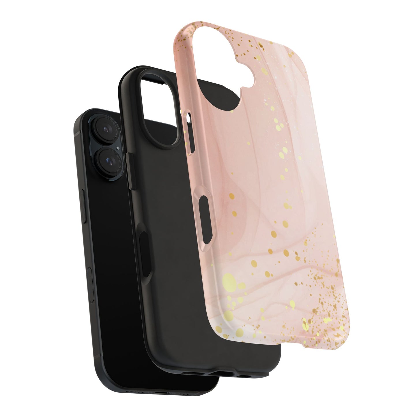 "Rose Gold Marble" - Case