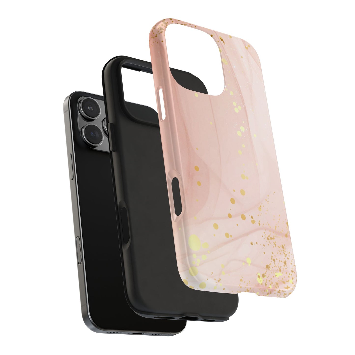"Rose Gold Marble" - Case