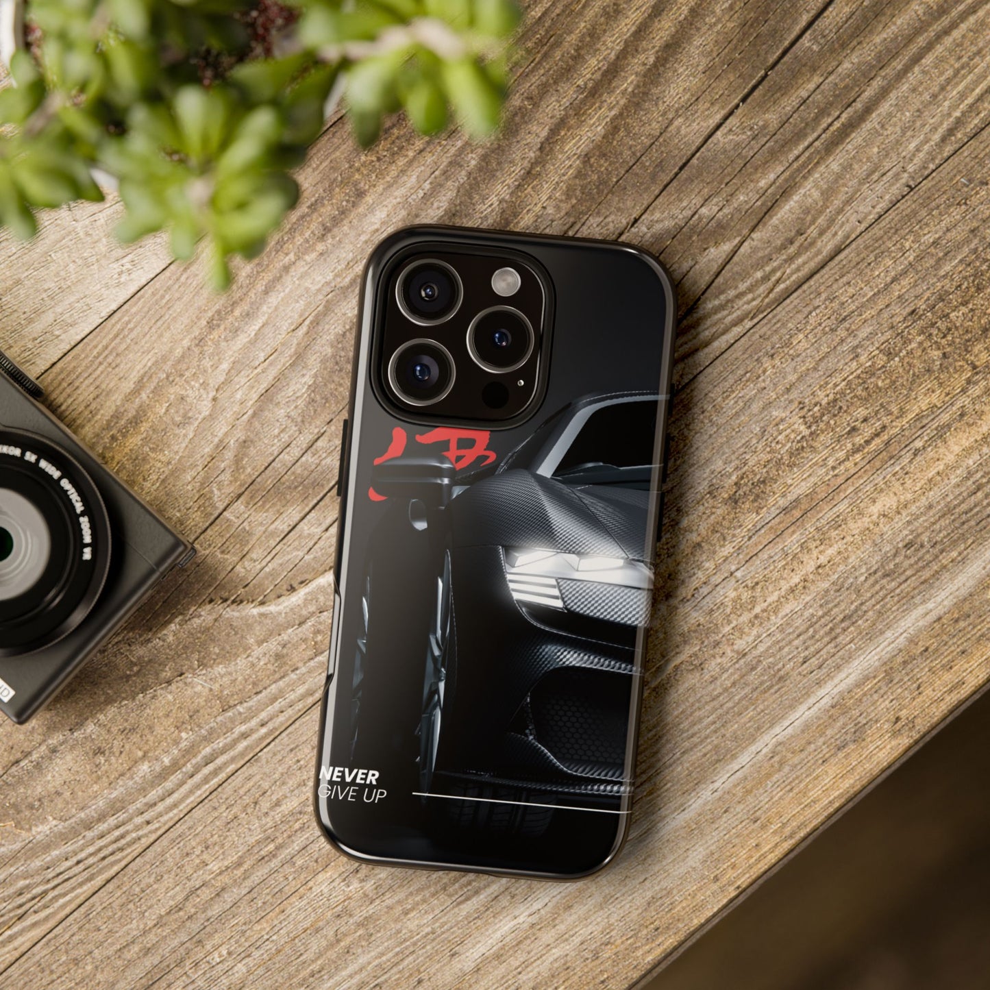 "Never Give Up" Phone Case