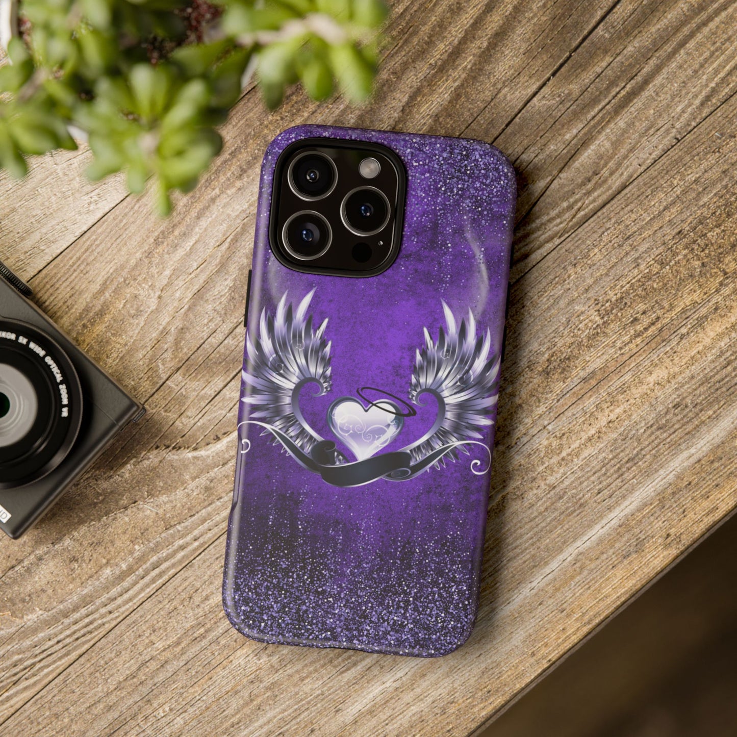 "Winged Heart" Phone Case