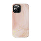 Rose Gold Marble Phone Case — Tough Protective Phone Case