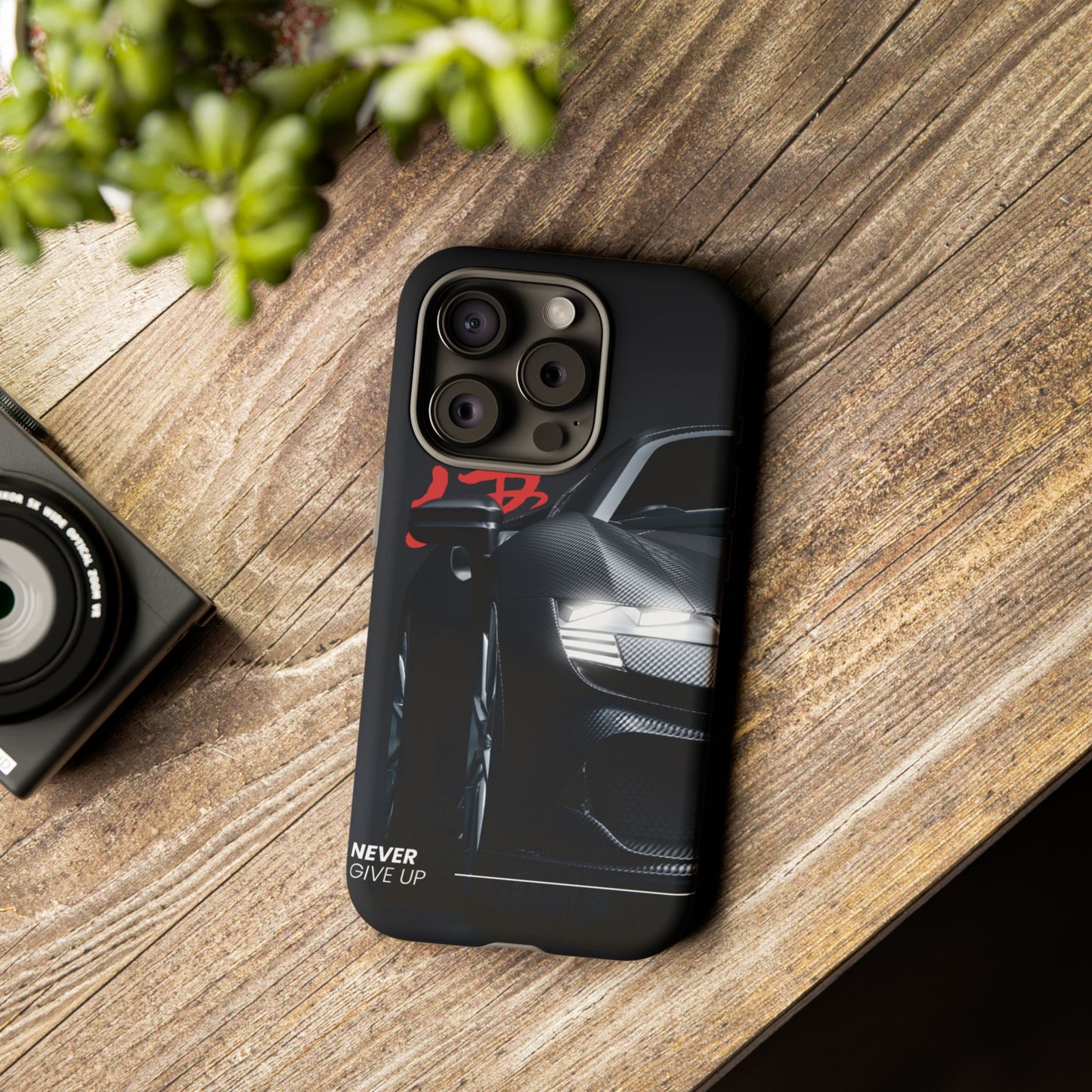 "Never Give Up" Phone Case