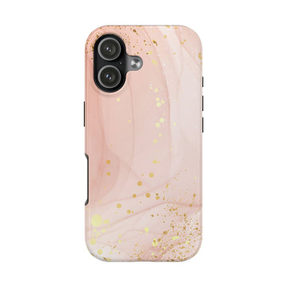 Rose Gold Marble Phone Case — Tough Protective Phone Case