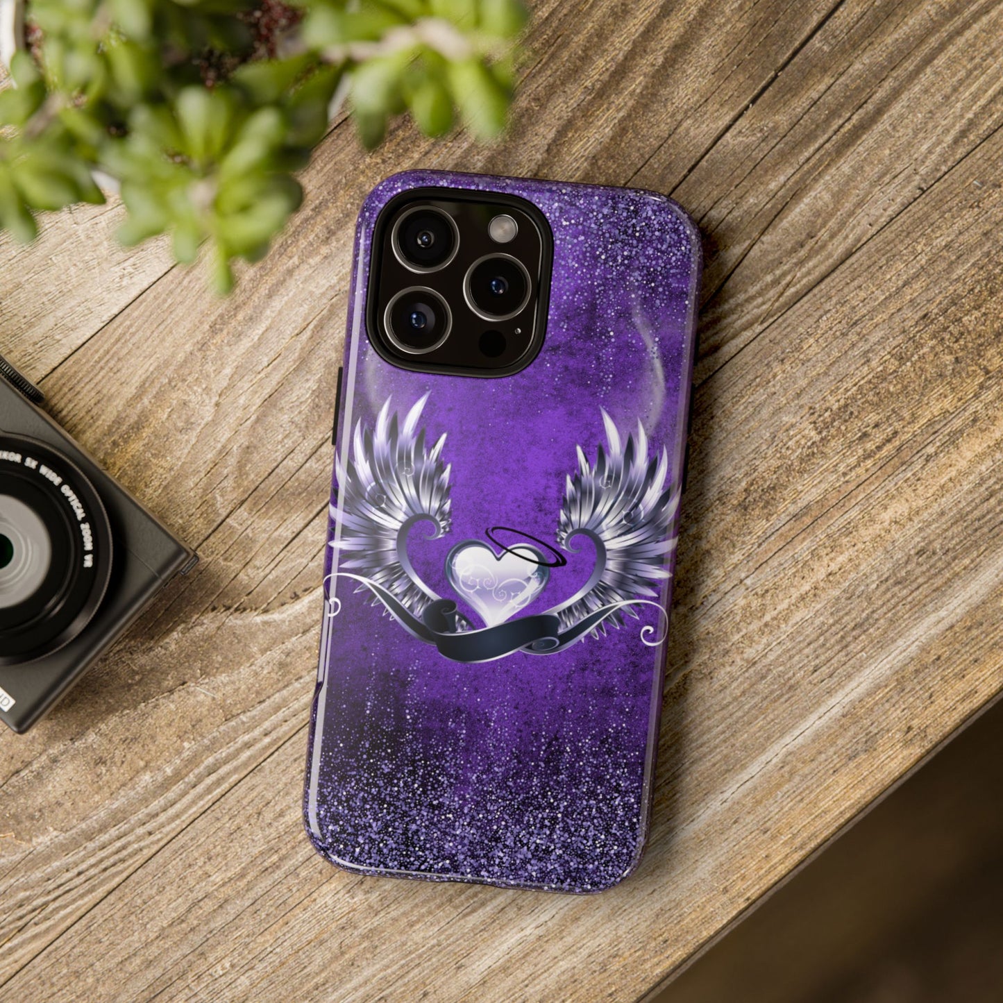 "Winged Heart" Phone Case