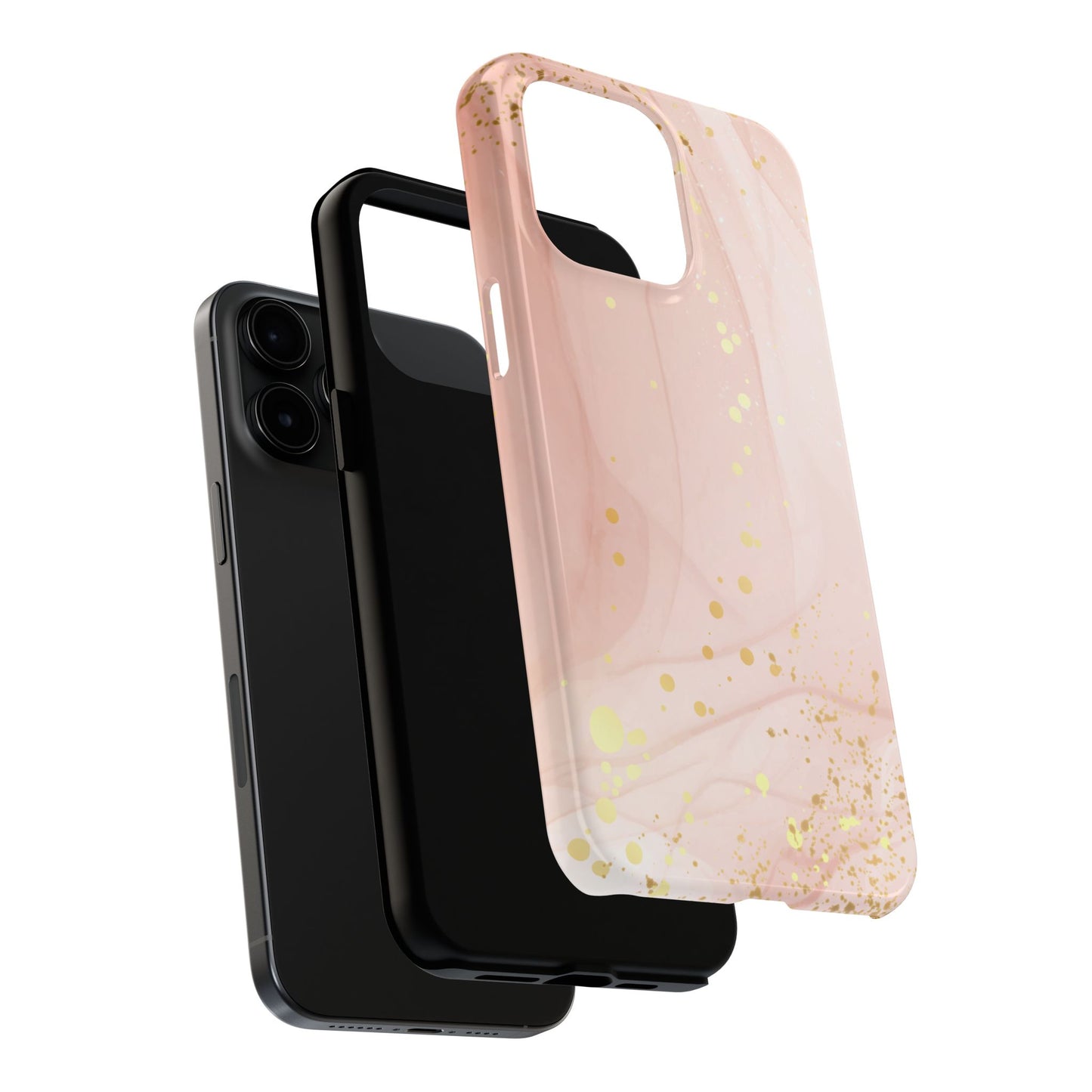 "Rose Gold Marble" - Case