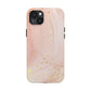 Rose Gold Marble Phone Case — Tough Protective Phone Case