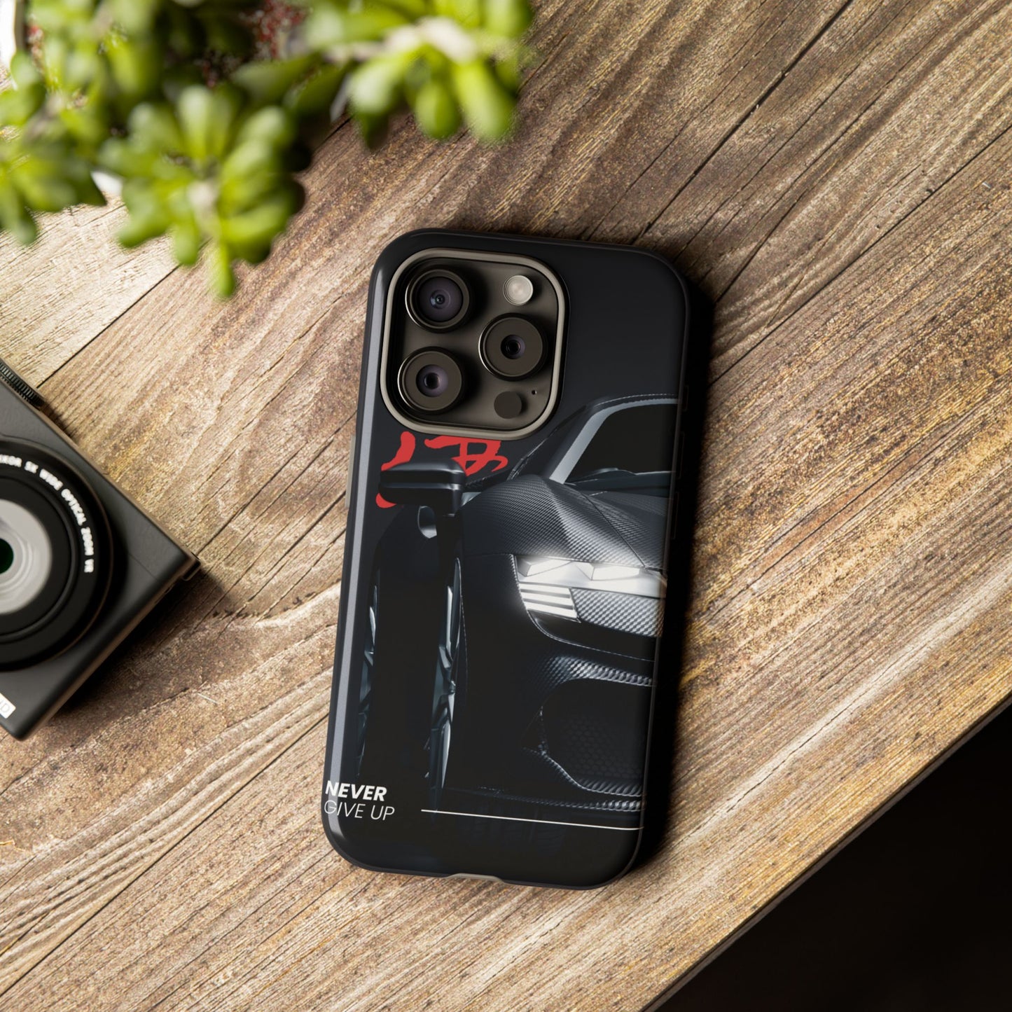 "Never Give Up" Phone Case