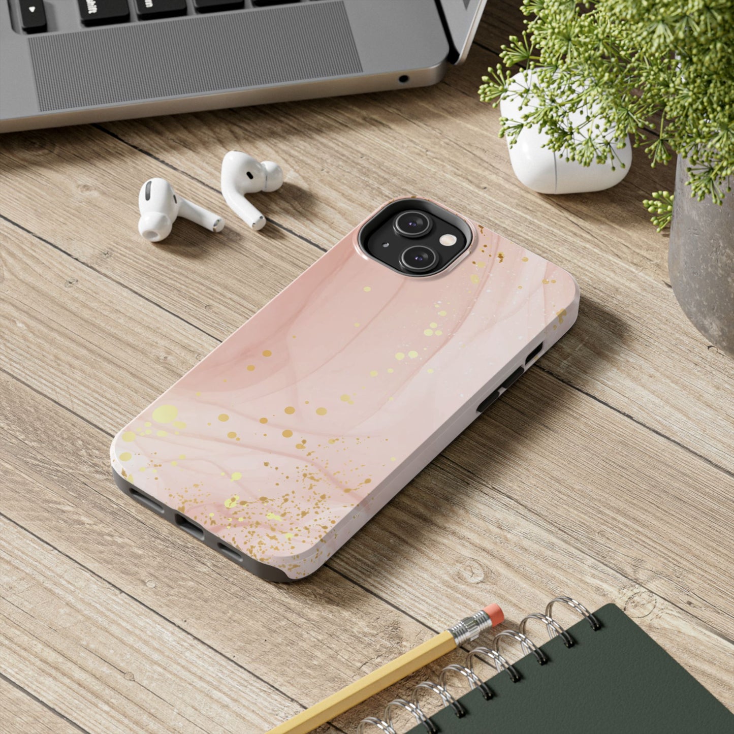 "Rose Gold Marble" - Case