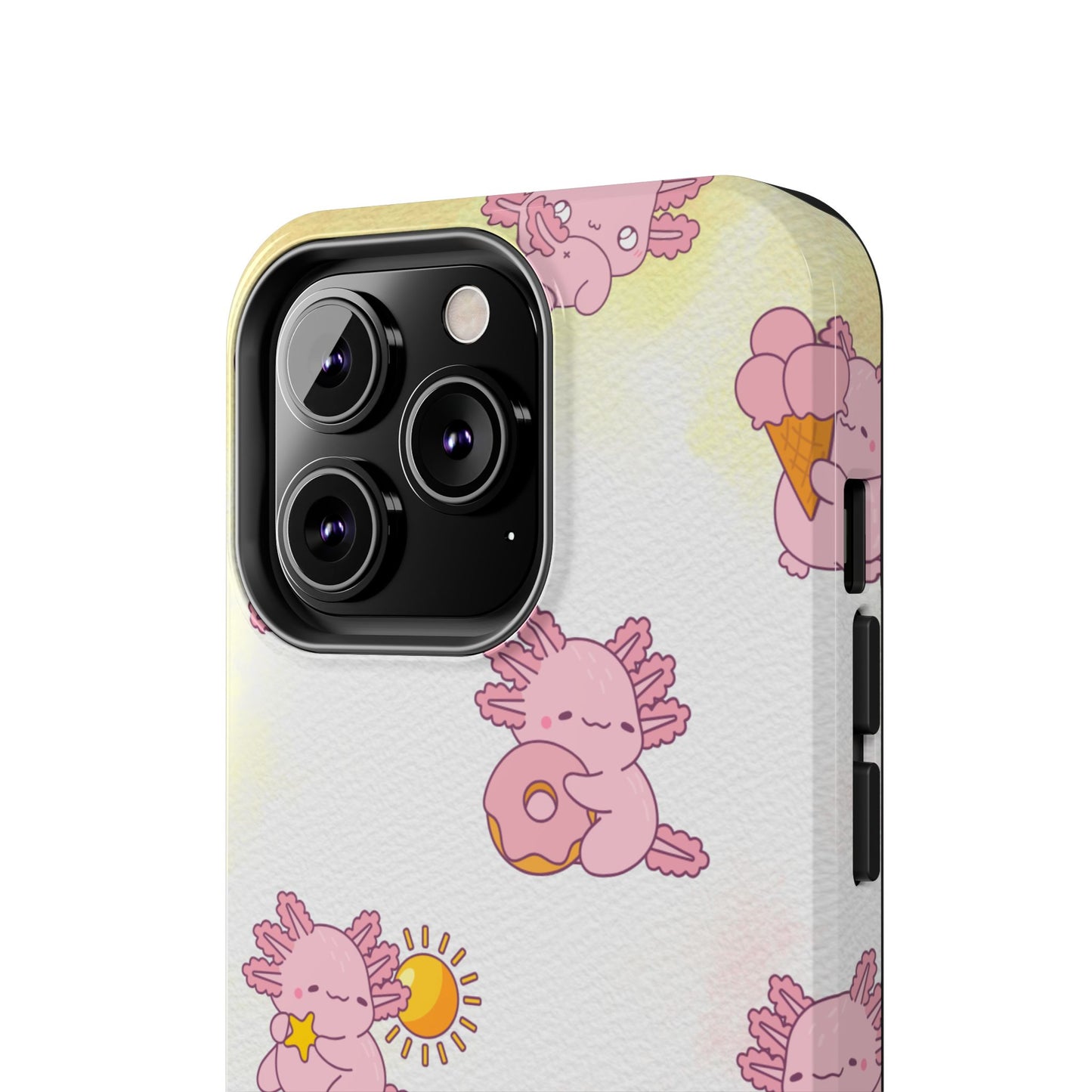 "Cute Pink Axolotl" - Case