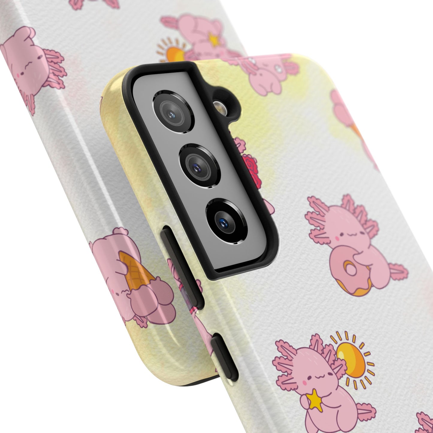 "Cute Pink Axolotl" - Case