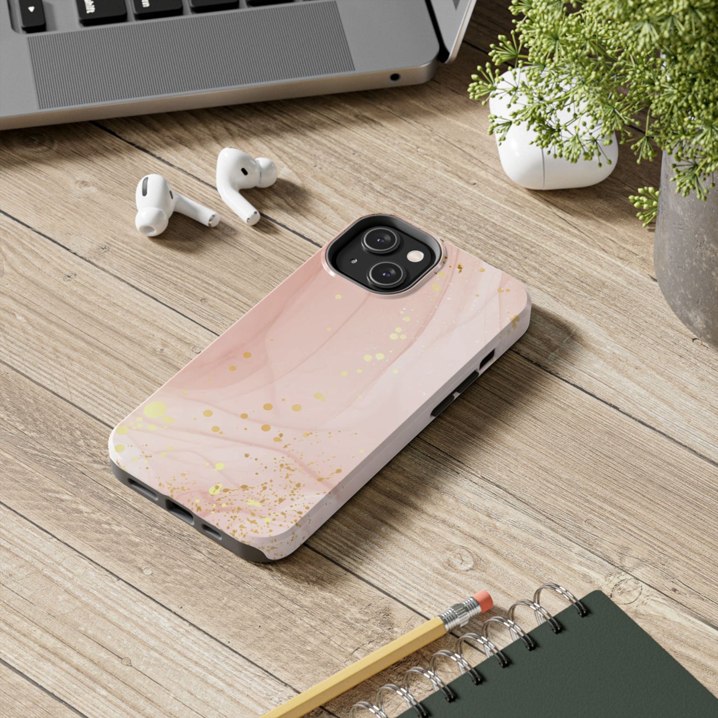 "Rose Gold Marble" - Case