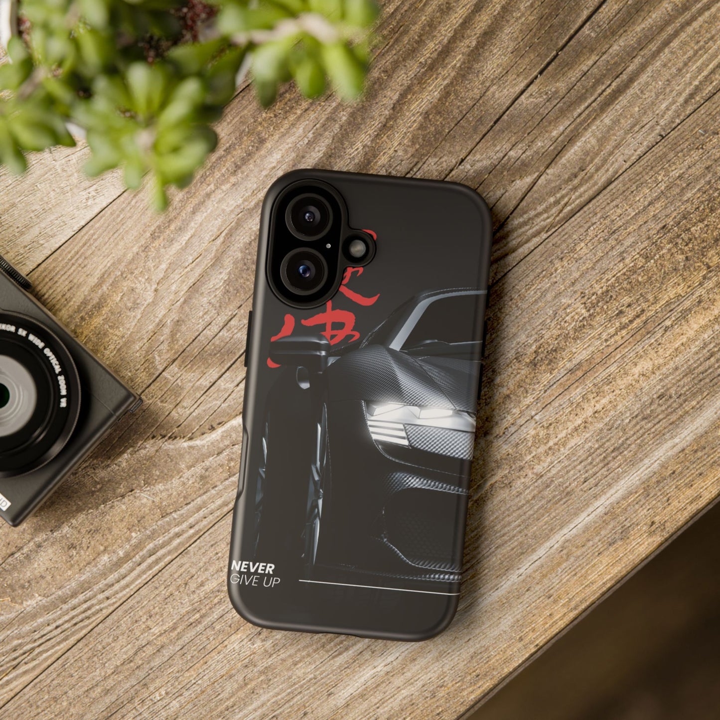 "Never Give Up" Phone Case