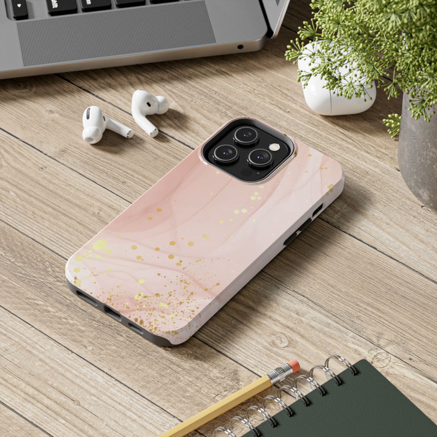 "Rose Gold Marble" - Case